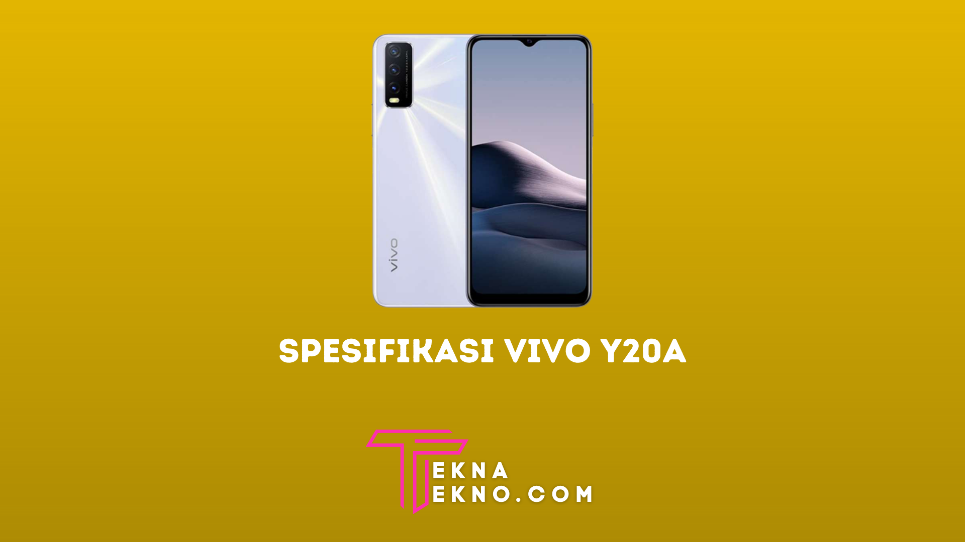 Vivo Y20A Rilis di India Usung Baterai 5000 mAh