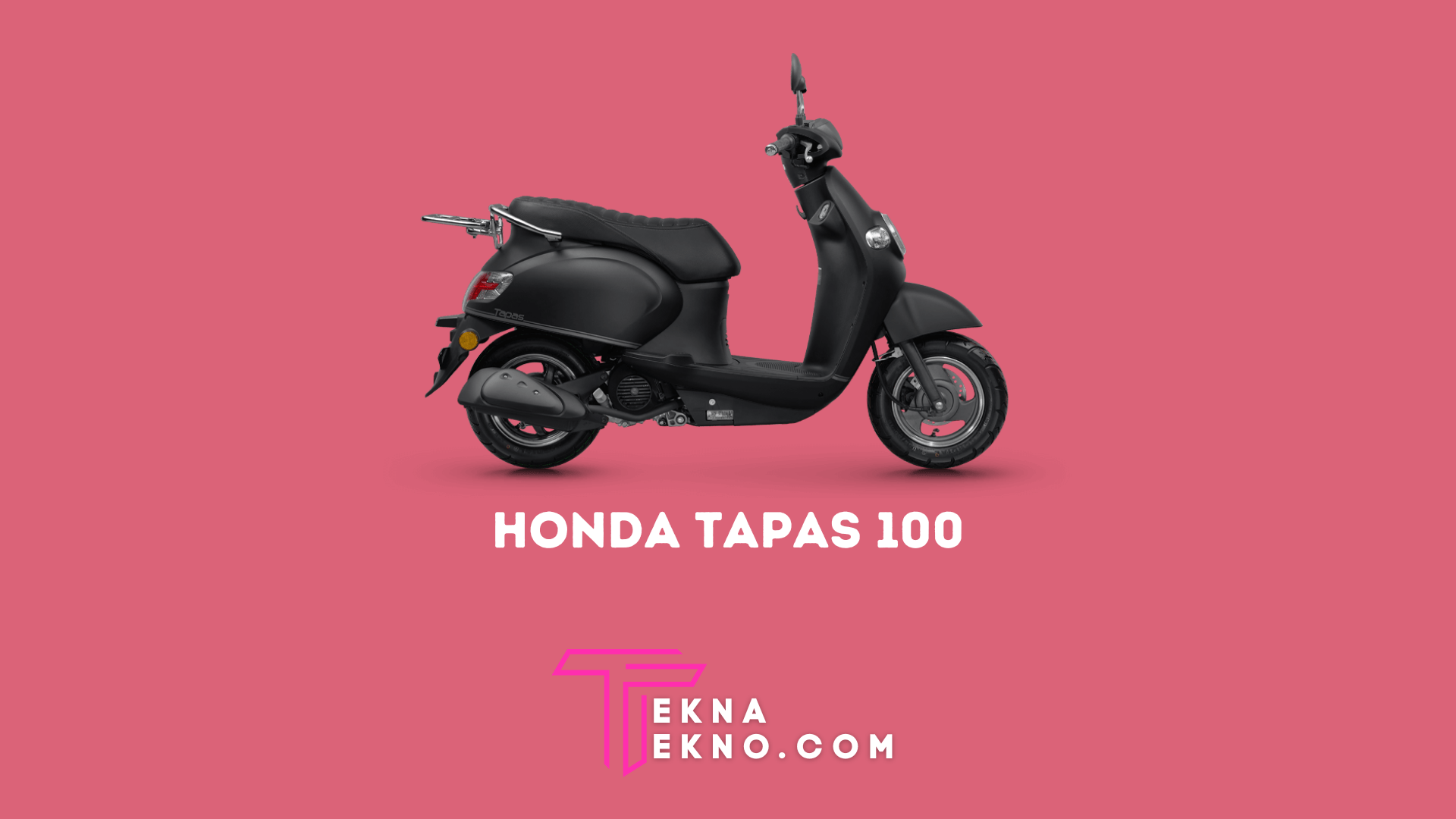 Honda Tapas 100 (2022) Rilis di China, Skutik Retro Mungil Sepupu Scoopy