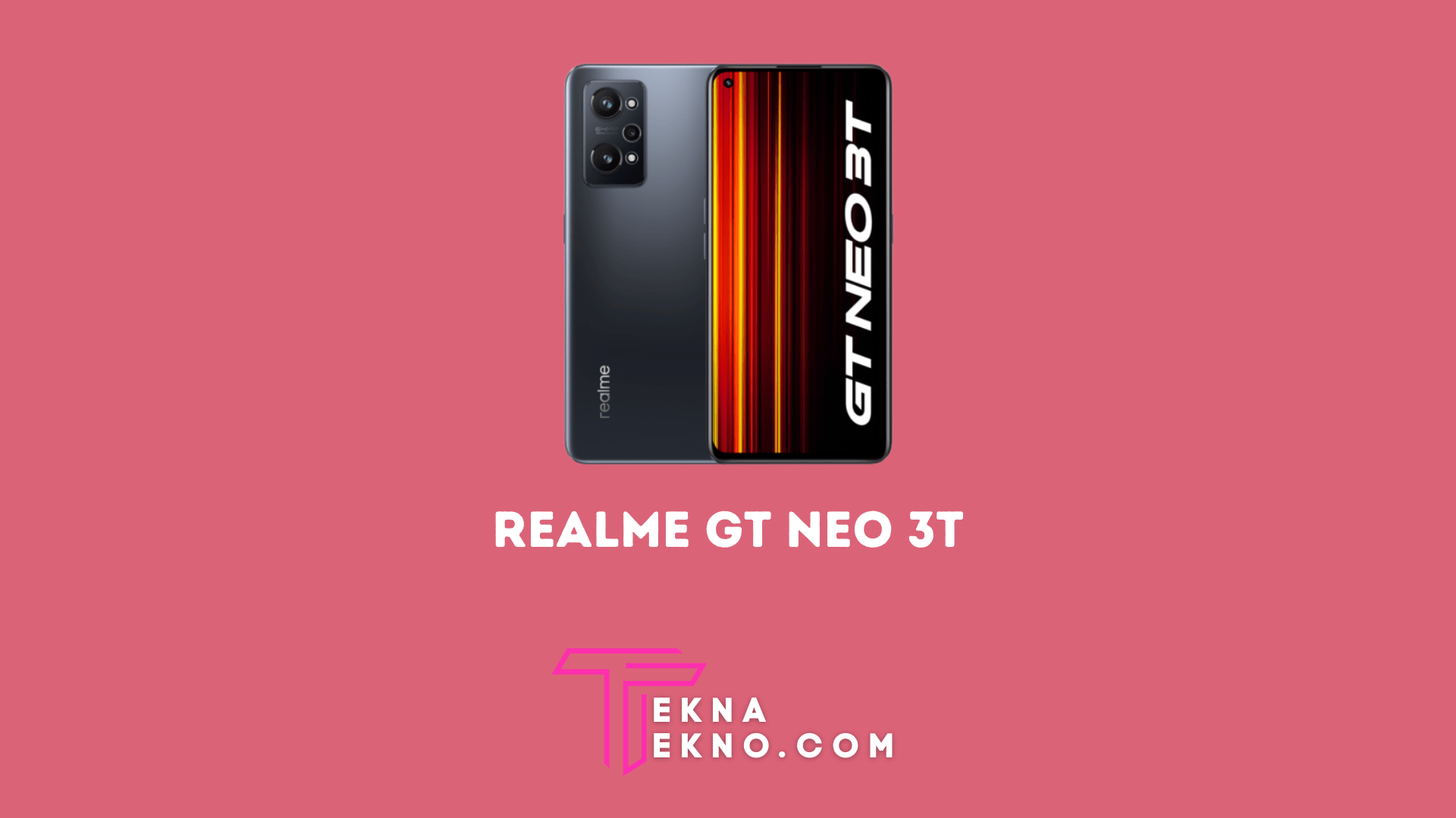 Realme GT Neo 3T Rilis di Indonesia, Bawa Fitur Fast Charging 80W