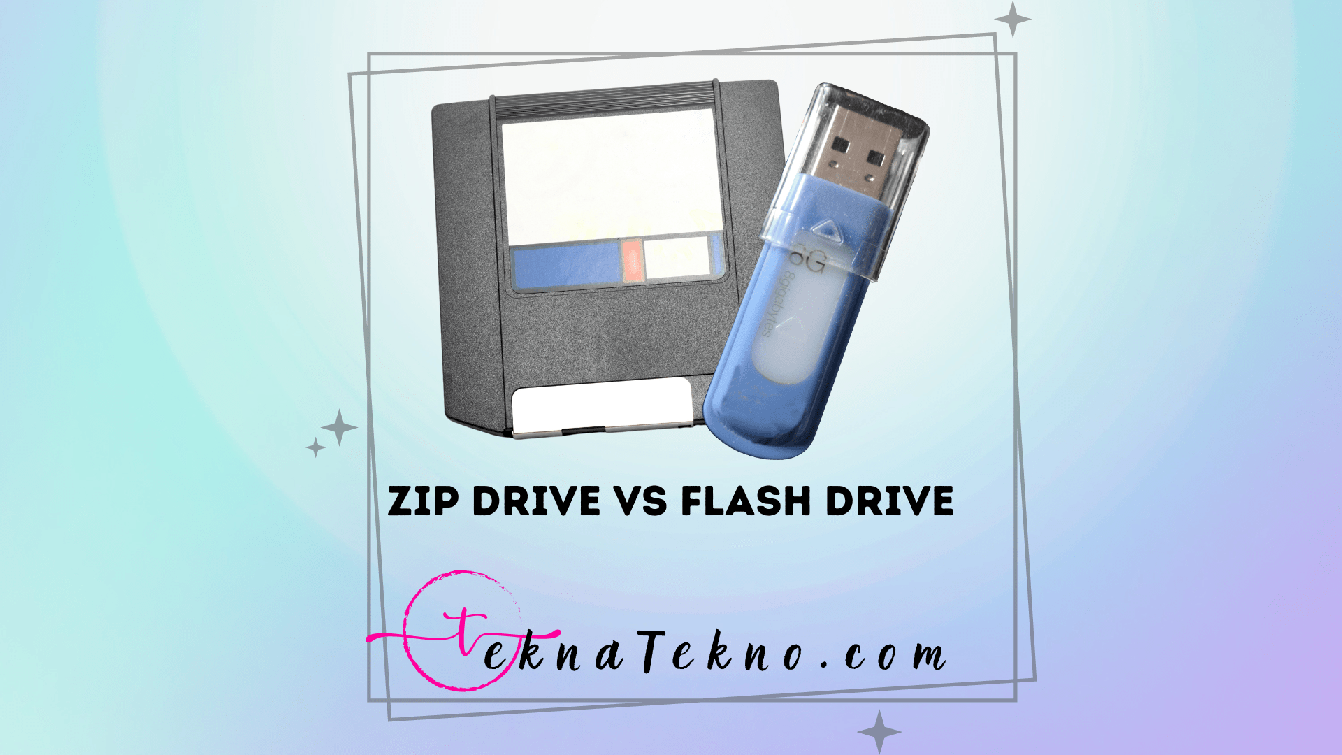 Perbedaan Antara Zip Drive dan Flash Drive, Canggih Mana