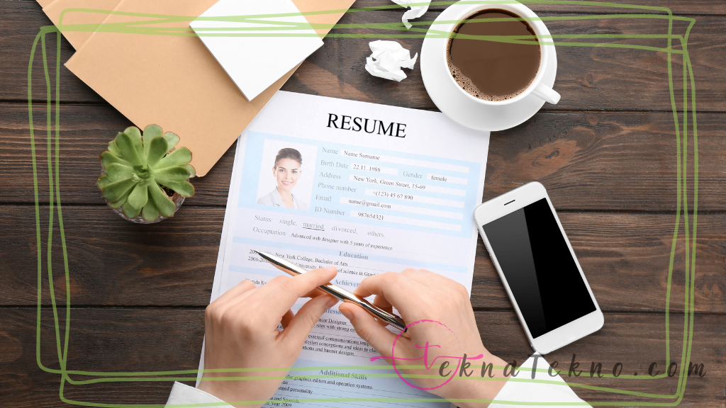 Tips Cara Membuat CV Gratis di HP